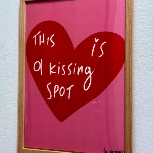 Poster ~ KISSING SPOT