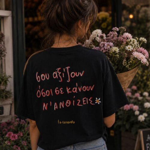 T-shirt ~ Ν'ανθίζεις 🌸