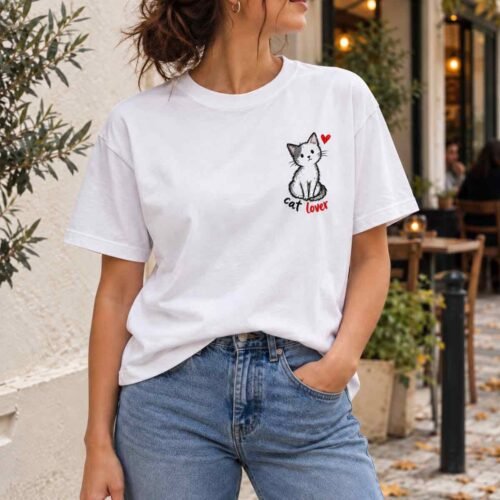 IMG_7923 T-shirt ~ Cat Lover🐾